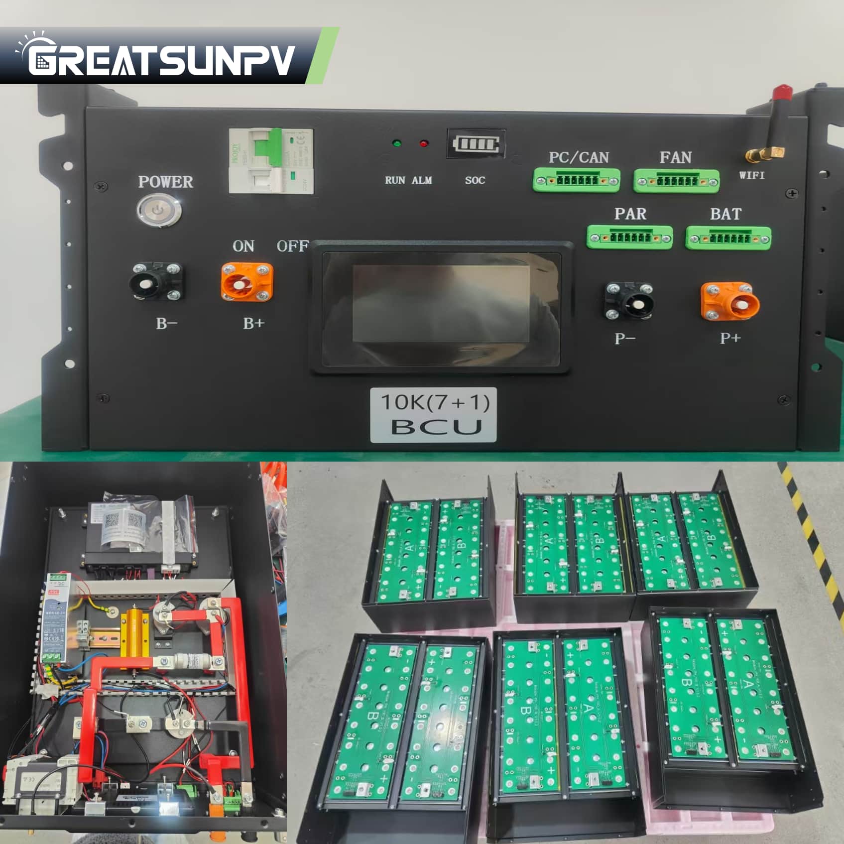 200Ah LiFePO4 High-Voltage Battery