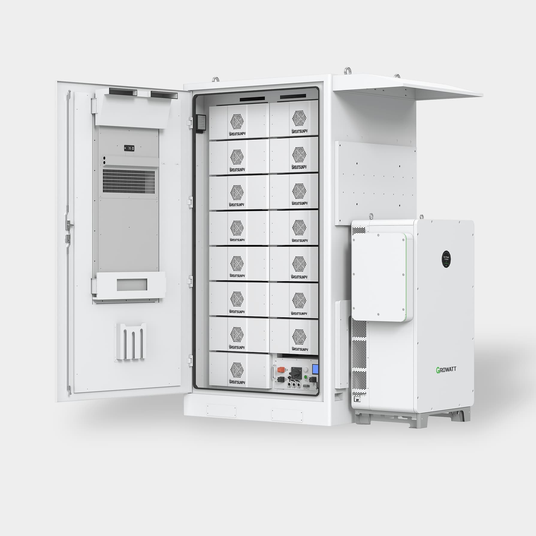 215kwh outdoor energy storage cabinet