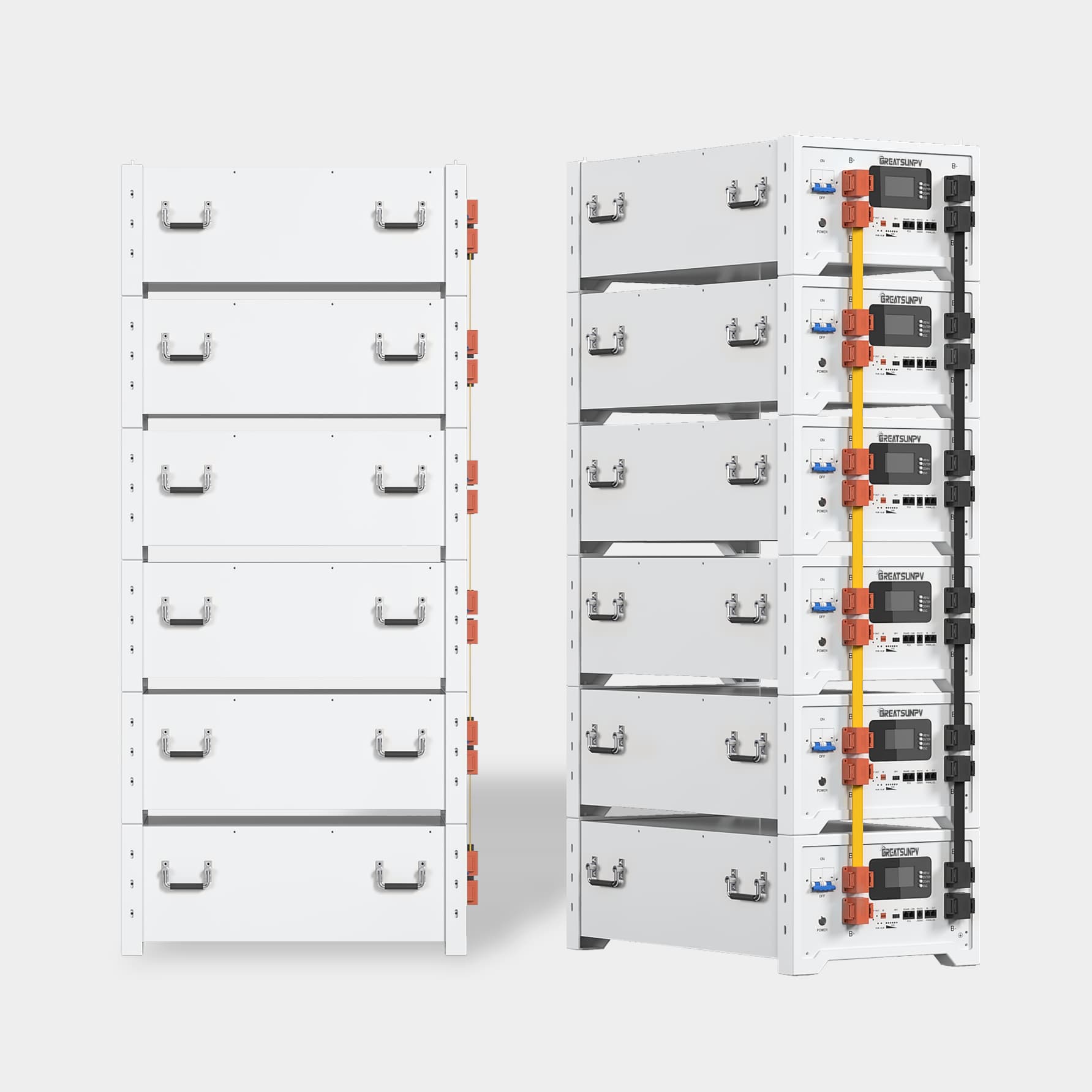 51.2V 280Ah LiFePO4 rack-mounted battery