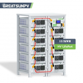 157KWH High Voltage storage Lithium ion battery for C&I BESS