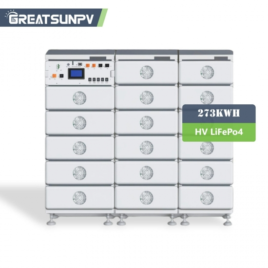 273KWH(51.2v314Ah) High Voltage Lithium Industrial Storage Module