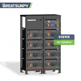81.9kWh high-voltage battery with smart BMS, strong cooling